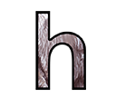 letter h