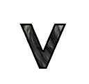 letter v