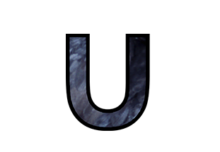 Letter U