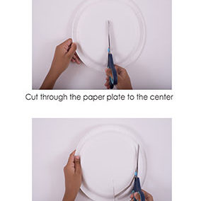 Paper Plate Necklace